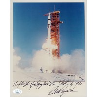 William Bill Pogue Astronaut Signed 8x10 Promo Photo JSA Authenticated