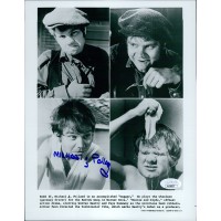 Michael J. Pollard Bonnie and Clyde Actor Signed 8x10 Glossy Photo JSA Authentic