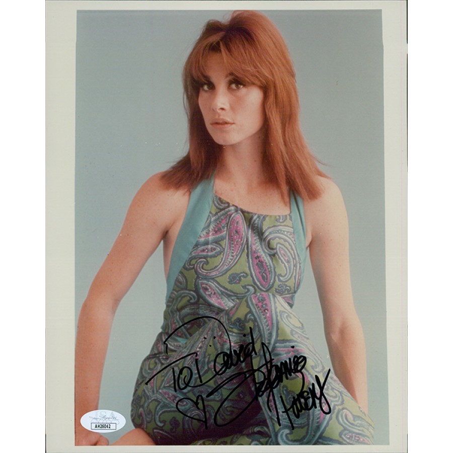 Stefanie Powers Actress Signed 8x10 Glossy Photo JSA Authenticated