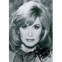Stefanie Powers Actress Signed 3.5x5 Glossy Photo JSA Authenticated