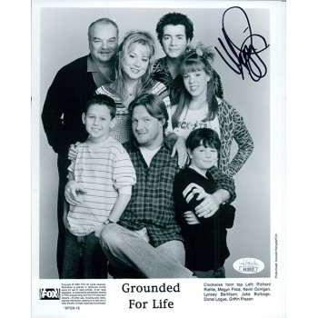 Megyn Price Grounded For Life Signed 8x10 Glossy Promo Photo JSA Authenticated