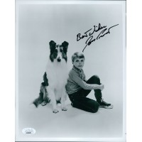 Jon Provost Lassie Actor Signed 8x10 Glossy Photo JSA Authenticated