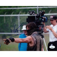 Norman Reedus The Walking Dead Actor Signed 8x10 Matte Photo JSA Authenticated