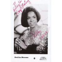 Della Reese Signed 3.5x5.5 Vintage Promo Photo Personalized JSA Authenticated