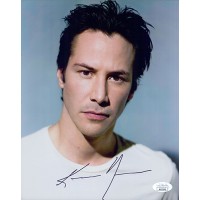 Keanu Reeves Actor Signed 8x10 Glossy Photo JSA Authenticated