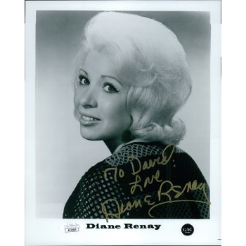Diane Renay Signer Signed 8x10 Glossy Promo Photo JSA Authenticated