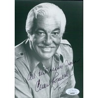 Cesar Romero Actor Signed 5x7 Glossy Photo JSA Authenticated