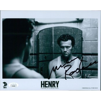 Michael Rooker Henry: Portrait of a Serial Killer Signed 8x10 Photo JSA Authen