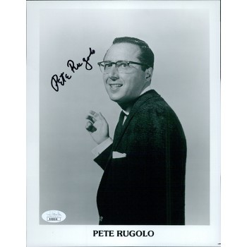Pete Rugolo Composer Signed 8x10 Glossy Photo JSA Authenticated