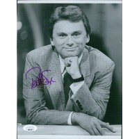 Pat Sajak Wheel Of Fortune Signed 7.5x9.5 Glossy Cut Photo JSA Authenticated