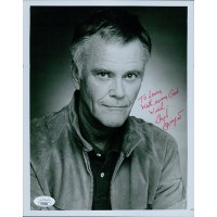 Dick Sargent Actor Signed 8x10 Glossy Photo JSA Authenticated