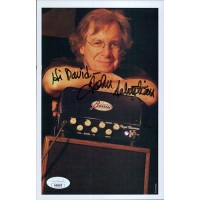 John Sebastian Singer Musician Signed 5.5x8.5 Cardstock Photo JSA Authenticated