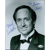 Neil Sedaka Singer Signed 8x10 Glossy Photo JSA Authenticated Personalized