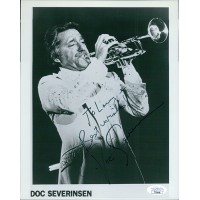 Doc Severinsen The Tonight Show Band Signed 8x10 Glossy Photo JSA Authenticated