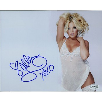 Colleen Shannon Playmate Model Signed 8x10 Glossy Photo JSA Authenticated