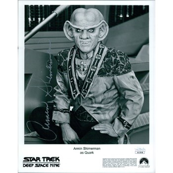 Armin Shimerman Star Trek Deep Space Nine Signed 8x10 Glossy Photo JSA Authentic