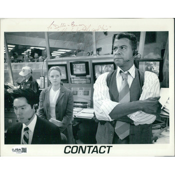 Tucker Smallwood Contact Signed 8x10 Cardstock Photo JSA Authentic Personalized