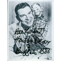 Buffalo Bob Smith Howdy Doody Actor Signed 4x5.25 Cardstock Photo JSA Authentic