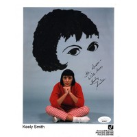 Keely Smith American Singer Signed 8x10 Glossy Photo JSA Authenticated