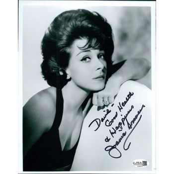 Joanie Sommers Actress Singer Signed 8x10 Matte Photo JSA Authenticated