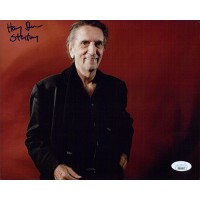 Harry Dean Stanton Actor Signed 8x10 Glossy Photo JSA Authenticated