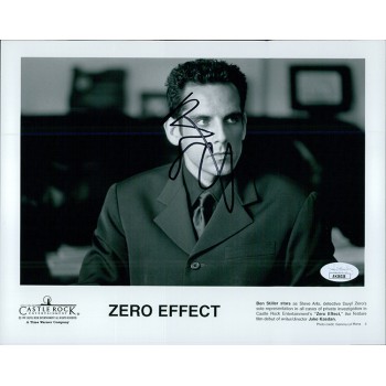 Ben Stiller Zero Effect Actor Signed 8x10 Glossy Promo Photo JSA Authenticated