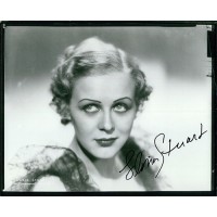 Gloria Stuart Actress Signed 8x10 Glossy Cardstock Photo JSA Authenticated