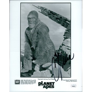 Cary-Hiroyuki Tagawa Planet Of The Apes Signed 8x10 Photo JSA Authenticated