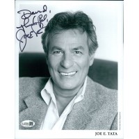 Joe E. Tata Actor Signed 8x10 Glossy Promo Photo JSA Authenticated Personalized