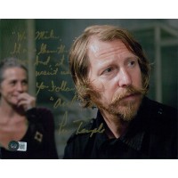 Lew Temple The Walking Dead Signed 8x10 Matte Photo Beckett Authenticated BAS