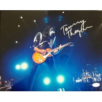 Tommy Thayer KISS Signed 11x14 Glossy Photo JSA Authenticated