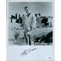 Lowell Thomas Actor Broadcaster Signed 8x10 Glossy Photo JSA Authenticated