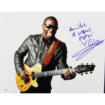 Vieux Farka Toure Signed 11x14 Matte Photo JSA Authenticated