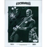Mark Tremonti Guitarist Signed 8x10 Cardstock Promo Photo JSA Authenticated