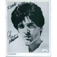 Sal Valentino Singer Songwriter Signed 8x10 Cardstock Photo JSA Authenticated