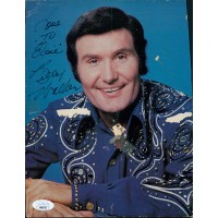 Billy Walker Country Singer Signed Cut 7.5x10 Cardstock Photo JSA Authenticated