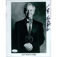 Ian Whitcomb Singer Songwriter Signed 8x10 Glossy Photo JSA Authenticated