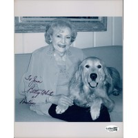 Betty White Actress Signed 8x10 Glossy Photo JSA Authenticated Personalized Betty White Actress Signed 8x10 Glossy Photo JSA Authenticated Personalized