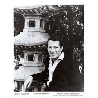 Andy Williams American Singer Signed 8x10 Glossy Photo JSA Authenticated