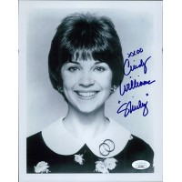 Cindy Williams Actress Signed 8x10 Glossy Photo JSA Authenticated