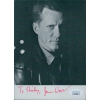 James Woods Actor Signed 5x7 Cardstock Photo JSA Authenticated Personalized
