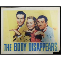 Jane Wyman The Body Disappears Signed 11x14 Lobby Card JSA Authenticated