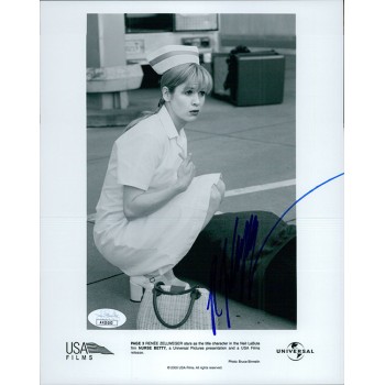 Renee Zellweger Nurse Betty Actress Signed 8x10 Matte Photo JSA Authenticated