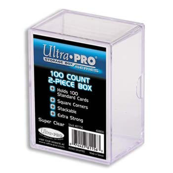 Ultra Pro 100 Count 2 Piece Box