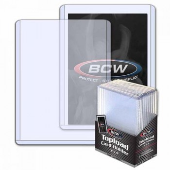 BCW 3x4 Thick Card Topload Holder 108 PT. (10-Count)