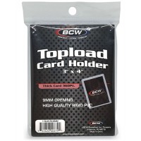BCW 3x4 Thick Card Topload Holder 360 PT.