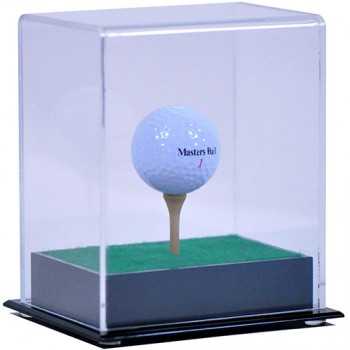 Deluxe Golf Ball Display Case with Tee