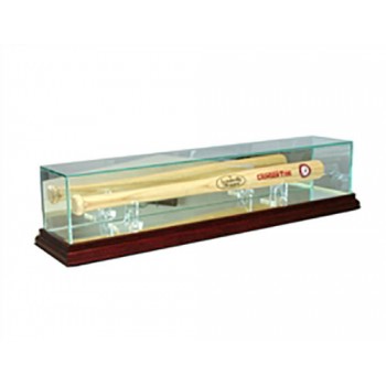 Deluxe real glass mini bat display