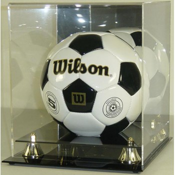 Deluxe Soccer Ball Display Case