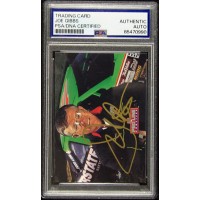 Joe Gibbs Washington Redskins Signed 1992 Pro Line Card #134 PSA Authenticated